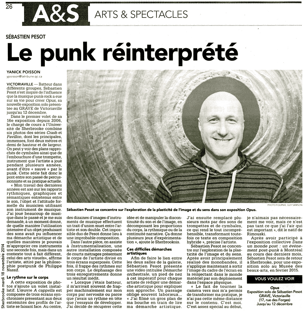 La tribune: Le punk réinterprété